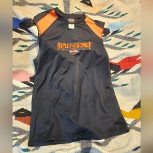 Mens Harley Davidson Sleeveless Tee